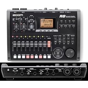 �Y�[�� 2�g���b�N�����^��8�g���b�N�����Đ� �}���`�g���b�N���R�[�_�[ R8