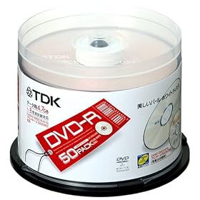 TDK DVD-R�f�[�^�p 1-8�{���L�^�Ή� 50������ [DVD-R47ALX50PU]