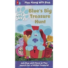 Blue's Clues - Blue's Big Treasure Hunt [VHS] [Import]