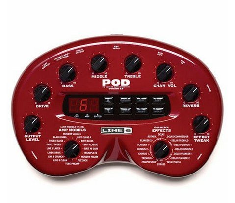 Line6 POD2.0 アンプシュミレーター 海外正规