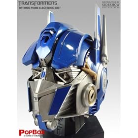 TRANSFORMERS MOVIE/OPTIMUS PRIME ELECTRONIC BUST