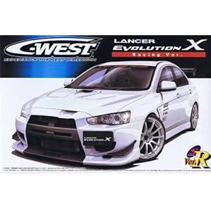 【クリックでお店のこの商品のページへ】Amazon.co.jp | 1/24 Sパッケージ バージョンR No.43 C-WEST ランサーエボリューションX (レーシングVer.) | ホビー 通販