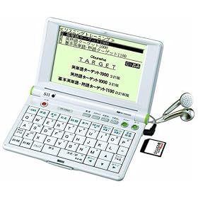 SEIKO IC DICTIONARY SR-V4800 �d�q�����i37�R���e���c���^, �p��[�����f��, �����Ή�, �V���J�J�[�h���b�h�Ή�, ���X�j���O�g���[�j���O�@�\, ���Z���ɕK�v��5����9�Ȗڎ��^, �p�ꏬ��4�����^�j