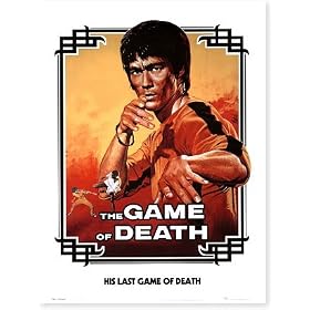 �|�X�^�[ �u���[�X���[ BRUCE LEE ���S�V�Y ���S�I�V�Y The Game Of Death White