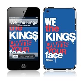 MusicSkins  iPod Touch 4 �p�t���ی�t�B����  We The Kings  - Owns Your Face  iPod Touch 4  MSIP4G0996