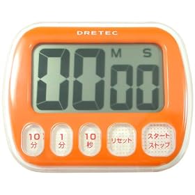 DRETEC �f�W�^���^�C�}�[ �u�X�E�B�[�c�v �I�����W T-154OR