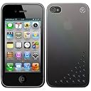 Bling My Thing iPhone 4S/4 METALLIC MIRROR Diffusion Jet Hermatite