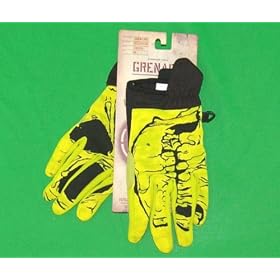 2012'GRENADE�i�O���l�[�h) SKULL GLOVE�@GREEN �p�C�v�O���[�u�yUSA���s�A���i�z