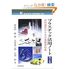 �v���X�`�b�N���p�m�[�g�\�ޗ��I���̂��߂̊�b�����W (�P�C�u�b�N�X)