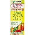 �ɓ��� �[����� ���� �x�W�^�u��&�t�@�C�o�[ 200ml�~24�{