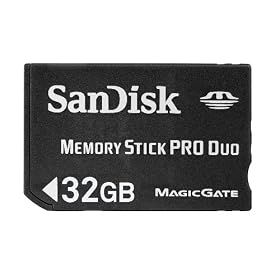 SanDisk MemoryStick Pro Duo 32GB SDMSPD-032G-J95
