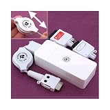Rix ���[�������d�r&USB �g�ѓd�b�p �[�d�� FOMA SoftBank3G DoCoMo mova SoftBank PDC au TU-KA �i�z���C�g�j RX-JUK542PAF