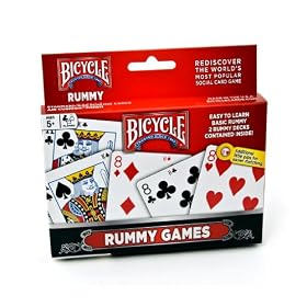 BICYCLE�i�o�C�X�N���j�g�����v/RUMMY GAMES�i���~�[�Q�[���j-2�p�b�N