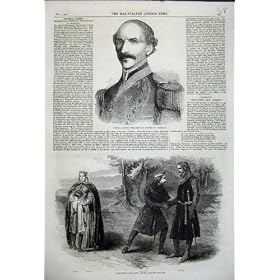 1858 General Castro Venezuela King John Princes Theatre