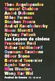 [Book] Les Leçons de cinéma