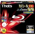 That's BD-R DL �r�f�I�p 1-4�{�� 360��50GB �Ж�2�w �n�[�h�R�[�g�d�l ���C�h�v�����^�u�� �X�����P�[�X10���� BR-V50WWY10SC