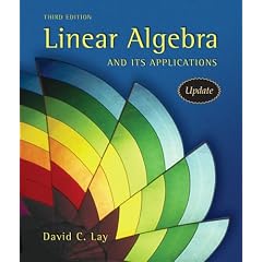 Linear Algebra and Its Applications with CD-ROM, Update (3rd Edition)