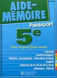 [Livre] Aide-Mémoire Passeport : 5e -12-13 ans