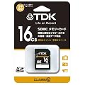 TDK SDHC�J�[�h 16GB Class10 (5�N�ۏ�) T-SDHC16GB10