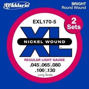 【クリックで詳細表示】D’Addario ダダリオ ベース弦 2セットパック
