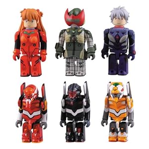 【クリックで詳細表示】Amazon ｜ KUBRICK ヱヴァンゲリヲン新劇場版：破 ABS＆PVC 塗装済みトレーディング可動フィギュア (オープンタイプ 24個入りディスプレイボックス) ｜ ホビー 通販}