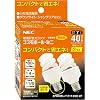 NEC �R�X���{�[���~�j �~�j�N���v�g��40W���� E17���� RELAX�F 2�p�b�N EFD10EL/7-E17-C2C-2P <32538>