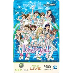 Xbox LIVE 3500 �}�C�N���\�t�g �|�C���g �J�[�h THE IDOLM@STER ����o�[�W����(B)�y�v���y�C�h�J�[�h�z