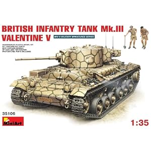 【クリックで詳細表示】Amazon.co.jp ｜ 1/35 バレンタインMk.V 歩兵戦車 ｜ ホビー 通販