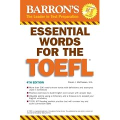 Barron's Essential Words for the Toefl