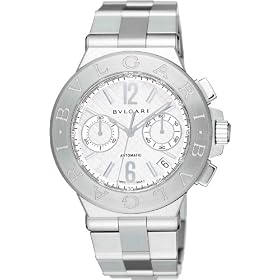 [�u���K��]BVLGARI �r���v DIAGONO �f�B�A�S�m �V���o�[ DG40C6SSDCH �����Y [���s�A���i]