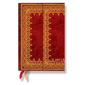 Paperblanks / �y�[�p�[�u�����N�X 2011�N�_�C�A���[�i�蒠�j�y�y�[�p�[�u�����N�X2011�N�蒠�E�t�H�C���E�~�j�T�C�Y�z