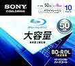 SONY �f�[�^�pBD-R �ǋL�^ �Ж�2�w50GB 6�{�� �v�����^�u�� �� 10��P 10BNR2DCPS6