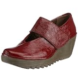Fly London Yan Wedge Sandal Leather Patent