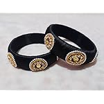 Black Traditional Bangle Set of 2