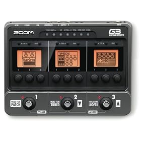 ZOOM �}���`�G�t�F�N�^�[/�A���v�V�~�����[�^�[Guitar Effects �� Amp Simulator G3�@�Y�[�� G3-ZOOM