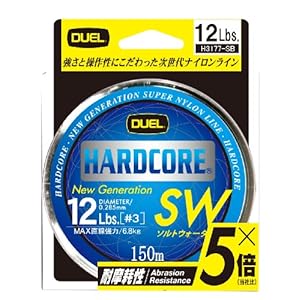 【クリックで詳細表示】デュエル(DUEL) ハードコア SW 150m 12Lbs SB