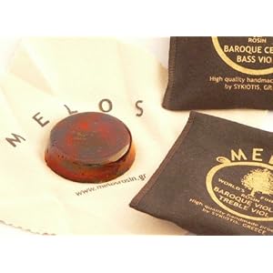 【クリックで詳細表示】メロス 松脂 チェロ用 ダークミニ ギリシャ製