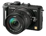 Panasonic �f�W�^�����J���� GF1 �����Y�L�b�g(14-45mm/F3.5-5.6�W���Y�[�������Y�t��) �G�X�v���u���b�N DMC-GF1K-K