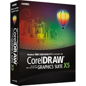 CorelDRAW Graphics Suite X5 �ʏ��