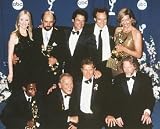  ALLISON JANNEY AS CLAUDIA JEAN 'C.J.' CREGG, JANEL MOLONEY AS DONNATELLA 'DONNA' MOSS, MARTIN SHEEN AS PRESIDENT JOSIAH 