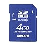 BUFFALO Class6 SDHC�Ή�SD�J�[�h4GB MB-RSDC-4GB