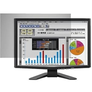 【クリックで詳細表示】ELECOM のぞき見防止フィルター 22インチワイドタイプEF-PF22W