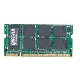 BUFFALO �m�[�gPC�p���݃����� PC2-5300 (DDR2-667) 2GB D2/N667-2G/E