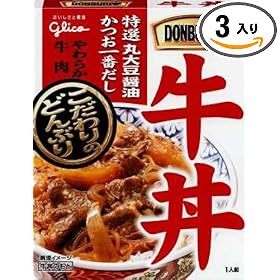 �O���R DONBURI���������� 180g�~3��
