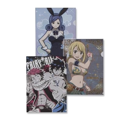  タイトーくじ本舗 フェアリーテイル みんなでハッピー H賞 クリアファイルセット ジュビア 他２枚 単品