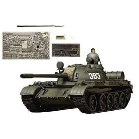 �X�P�[������V���[�Y 1/35 �\�r�G�g��� T-55A (�A�x�[���А��G�b�`���O�p�[�c/�����C�g�t��) 25145
