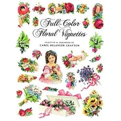 Full-Color Floral Vignettes (Dover Pictorial Archive Series)