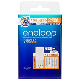 SANYO eneloop �[�d�� �P3�`4�Z�b�g (�P3�`�E�P4�`���p) N-TG1S