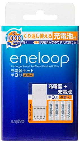 SANYO eneloop �[�d�� �P3�`4�Z�b�g (�P3�`�E�P4�`���p) N-TG1S �O�m�d�@ (102���̊��z) 2,079