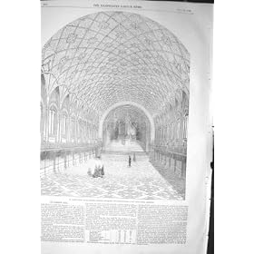 1856 JAMES'S HALL PICCADILLY REGENT STREET ARCHITECTURE